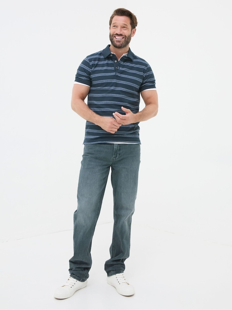 Fat Face Dark Teal Blue Jeans