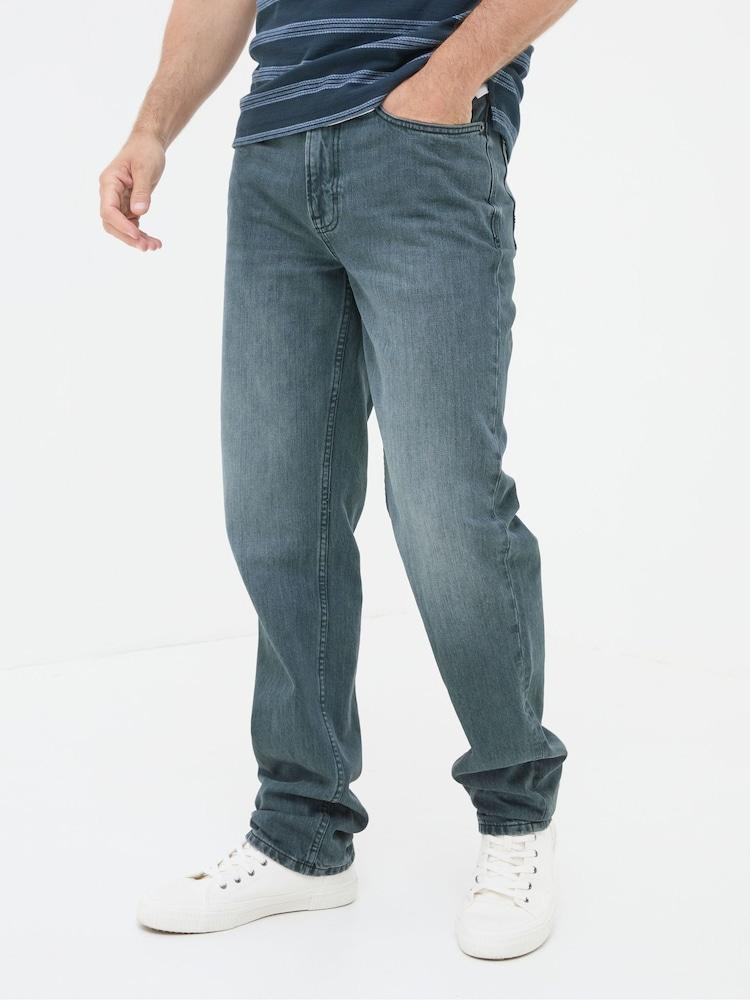 Fat Face Dark Teal Blue Jeans