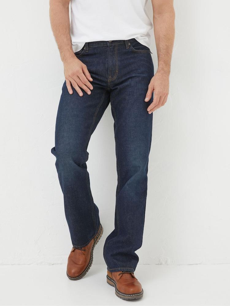 Fat Face Dark Vintage Blue Bootcut Bootcut Jeans