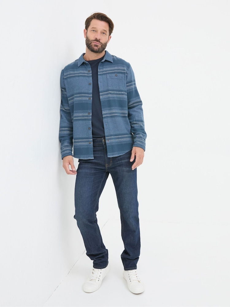 Fat Face Dark Vintage Blue Slim Fit Jeans