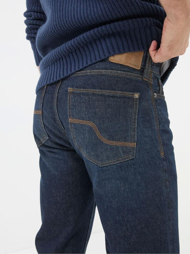 fat face Dark Vintage Blue Straight Fit Jeans