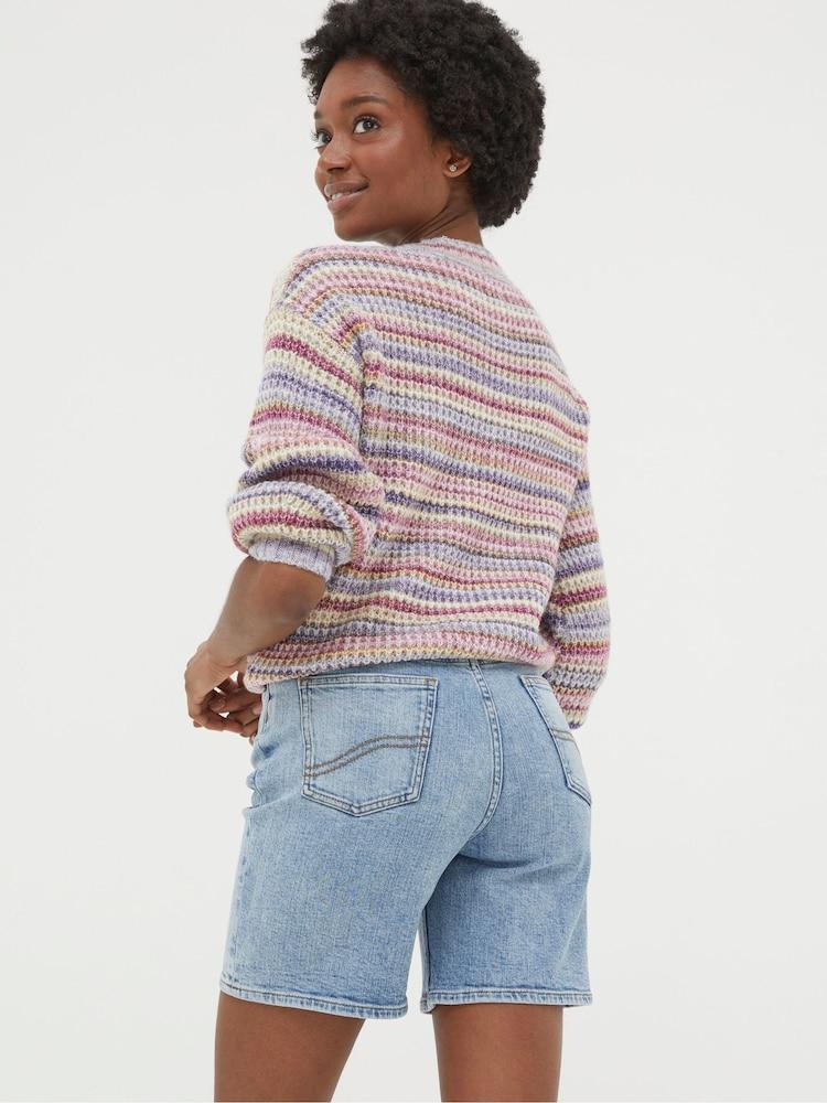 Fat Face Darley Blue Denim Shorts
