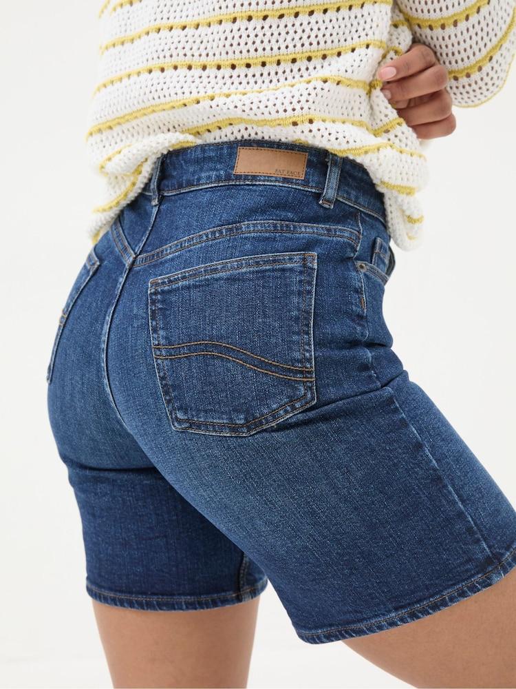 Fat Face Darley Blue Denim Shorts
