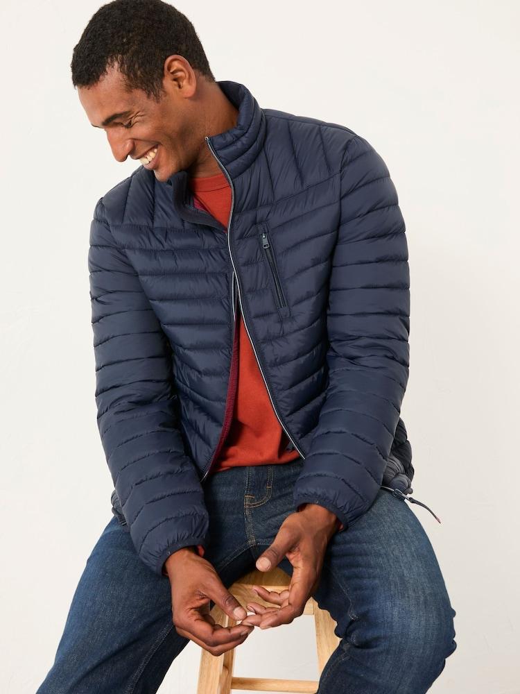 Fat Face Dartmouth Navy Padded Jacket