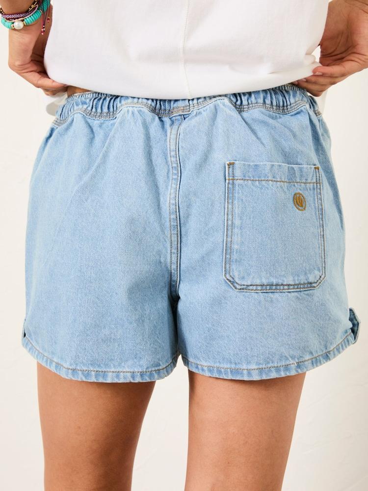 Fat Face Dee Blue Denim Shorts