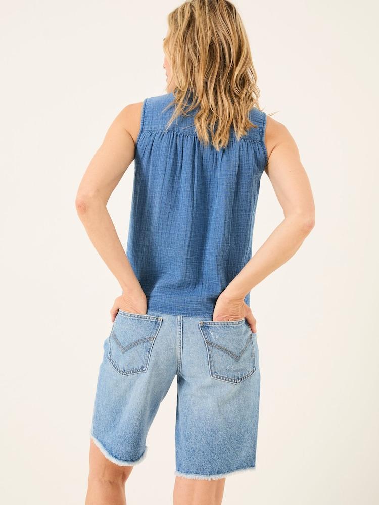 Fat Face Denim Blue Sam Shirt