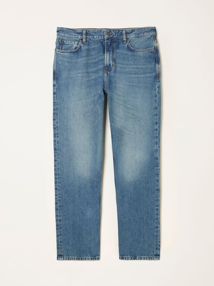 fat face Denim Blue Tint Straight Fit Jeans