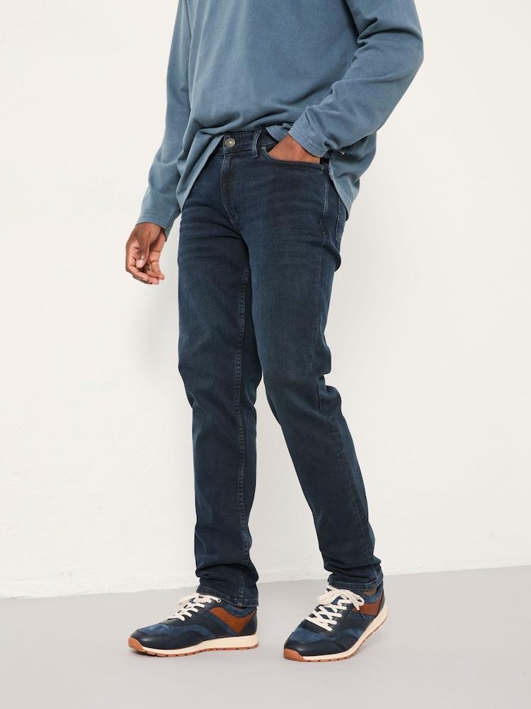 Fat Face Denim Dark Blue Slim Fit Slim Fit Jeans