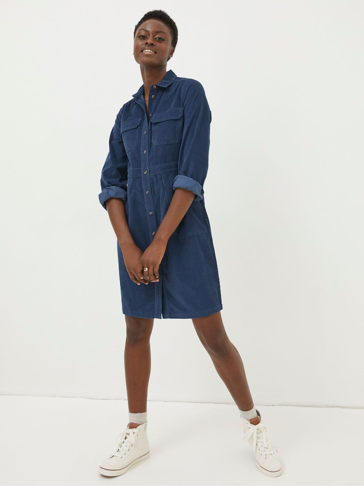 Fat Face Denim Tabitha Cord Dress