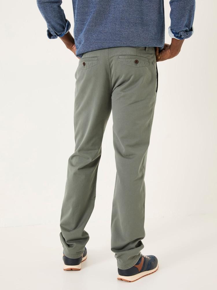 Fat Face Dusky Green Modern Coastal Chinos