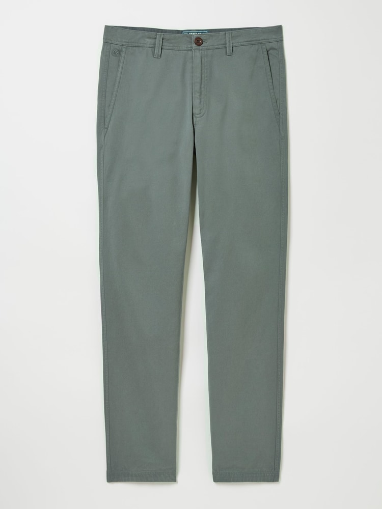 fat face Dusky Green Modern Coastal Chinos
