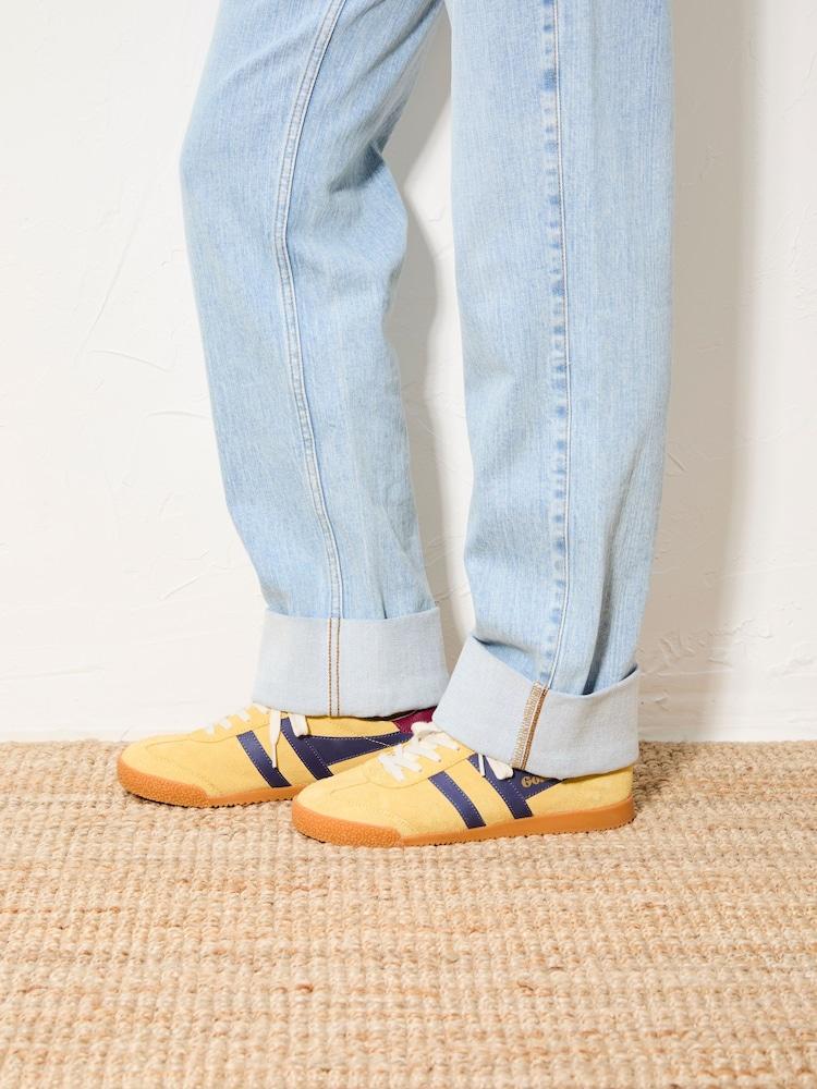 Fat Face Elan Yellow Trainers