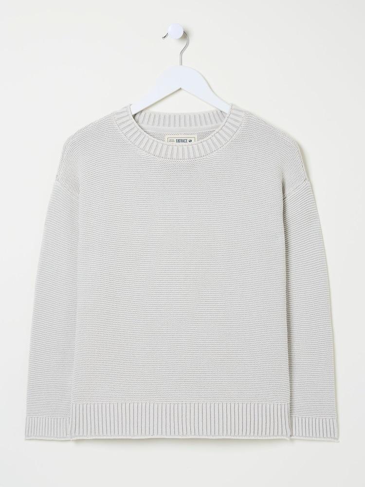 fat face Elia Stone Laundered Knitted Jumper