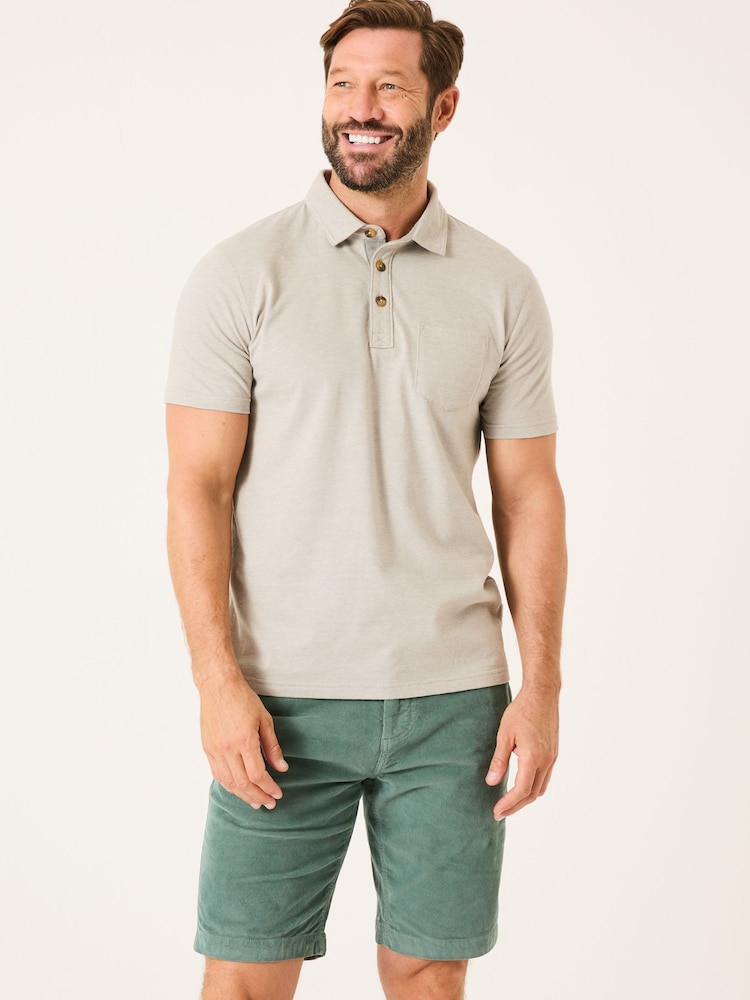 Fat Face Elm Grey Polo Shirt