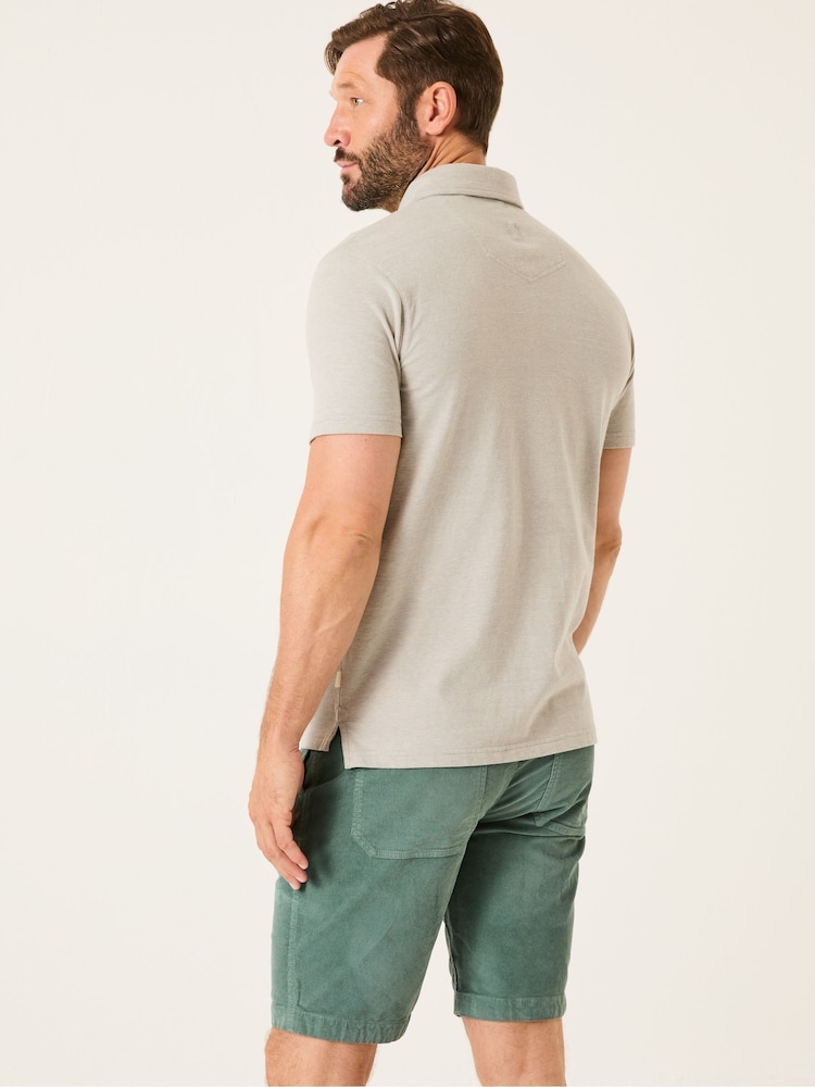 Fat Face Elm Grey Polo Shirt