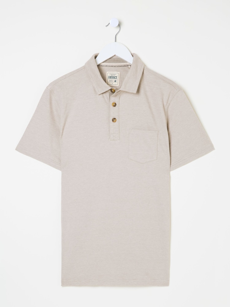 fat face Elm Grey Polo Shirt