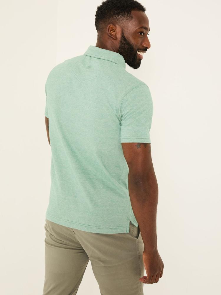 Fat Face Elm Light Teal Polo Shirt