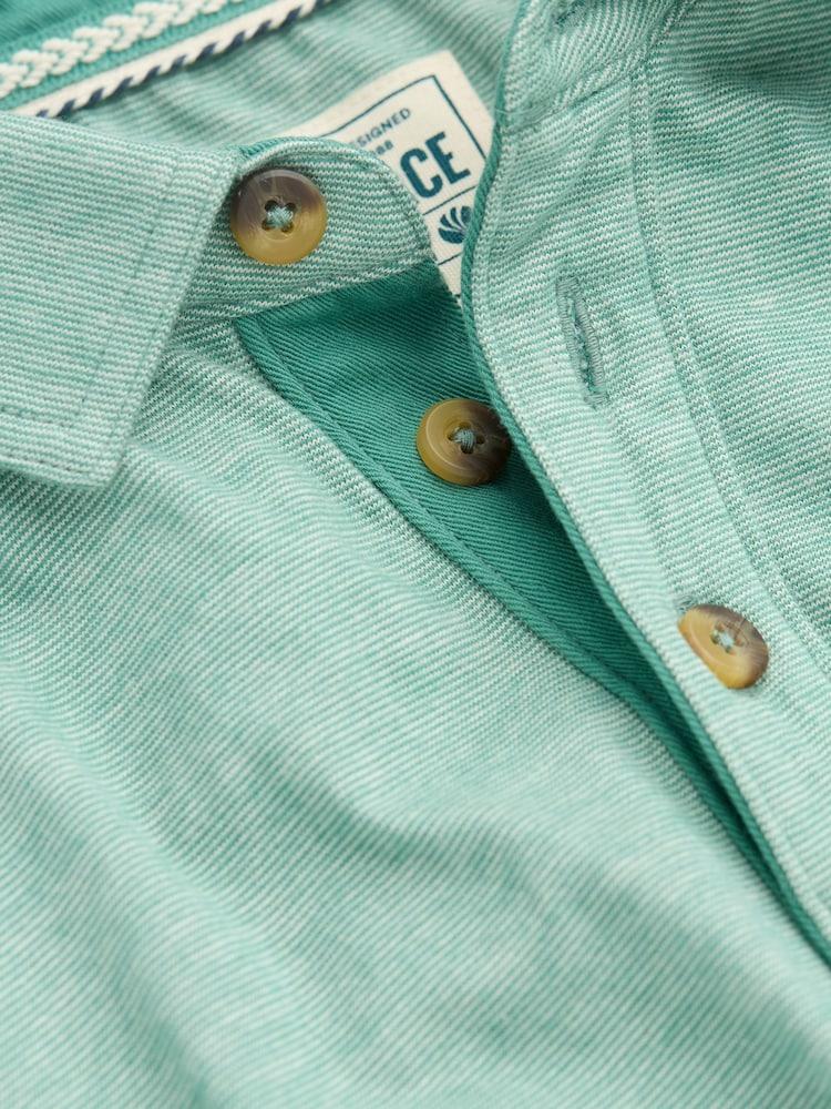 fat face Elm Light Teal Polo Shirt