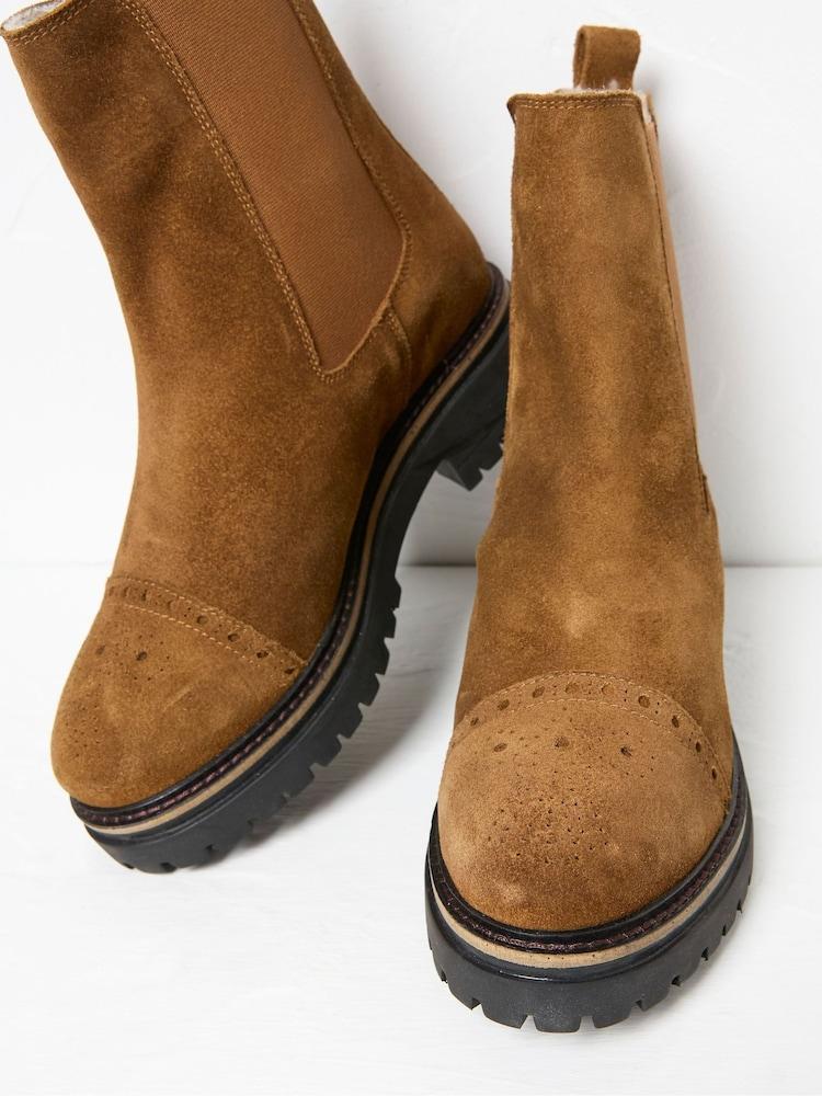 fat face Essie Brown Chelsea Boots
