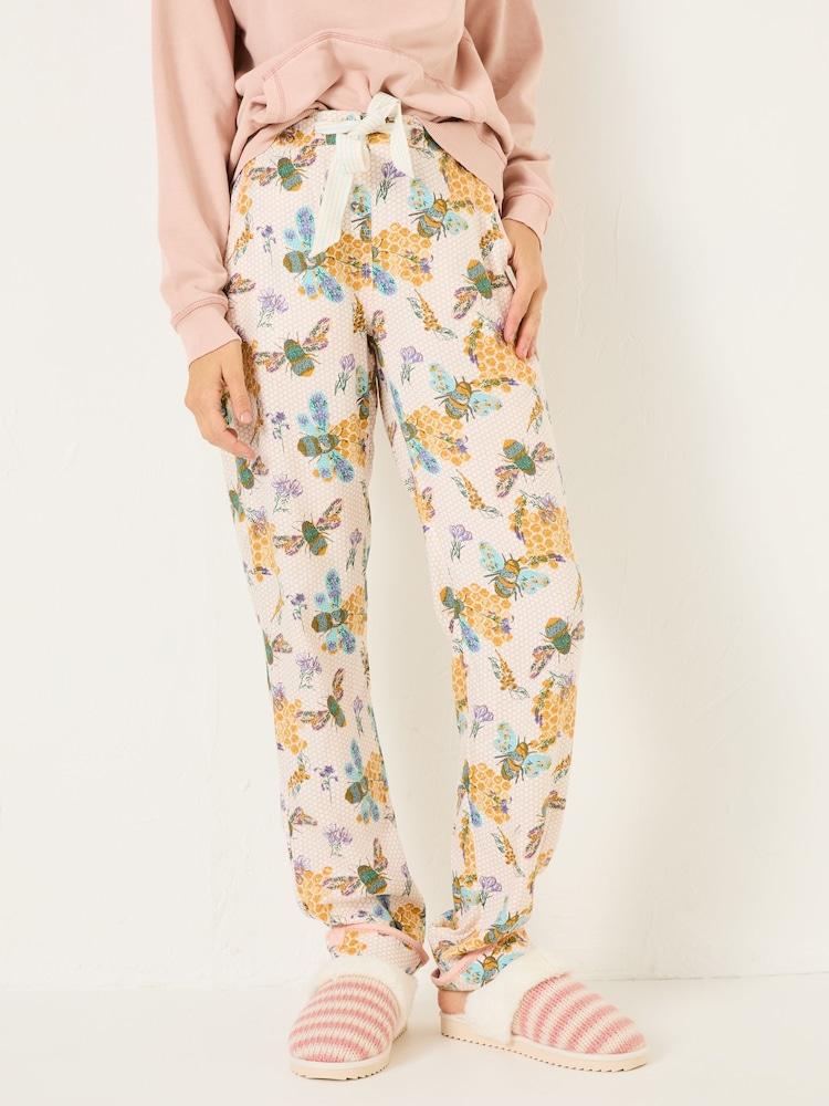 Fat Face Eva Multi Betty Bee Pyjama Bottoms