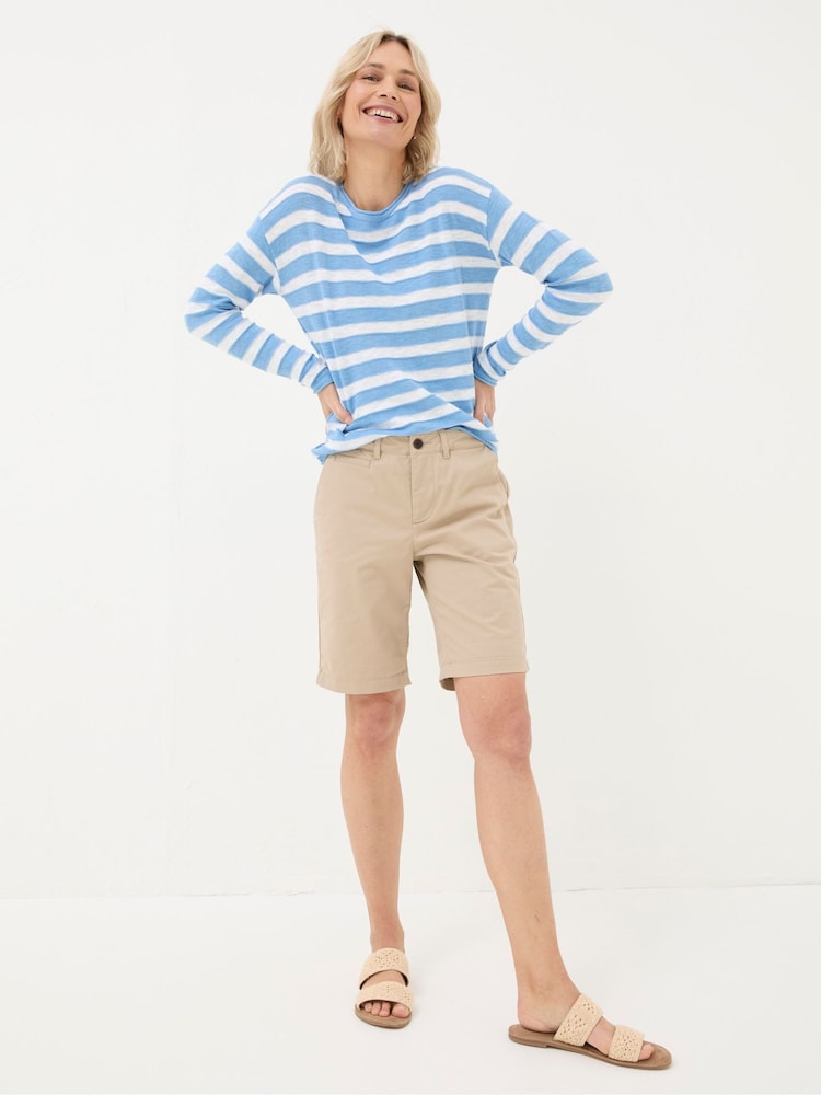 Fat Face Falmouth Natural Chino Shorts