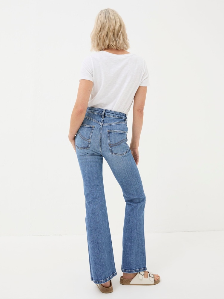 Fat Face Farah Blue Flare Jeans