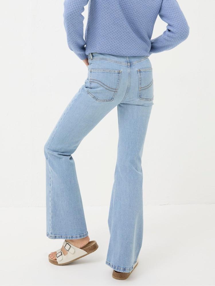 Fat Face Farah Blue Flare Jeans