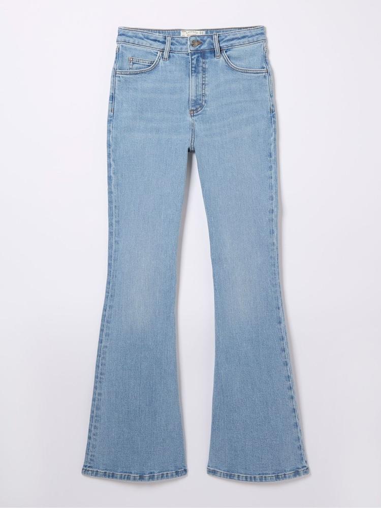fat face Farah Blue Flare Jeans