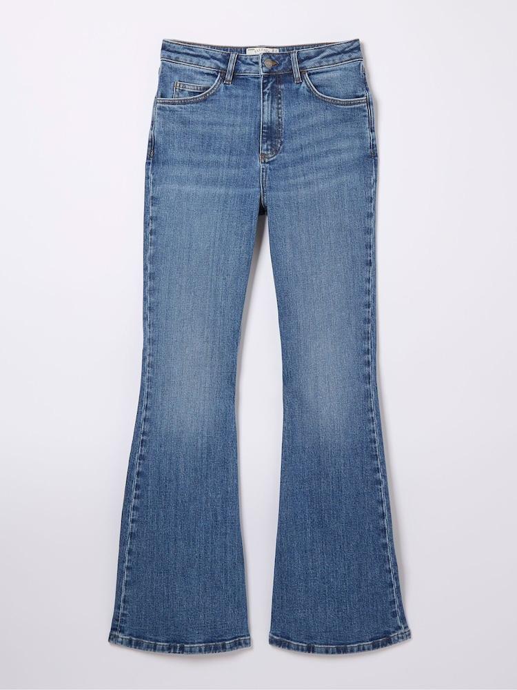 fat face Farah Blue Flare Jeans