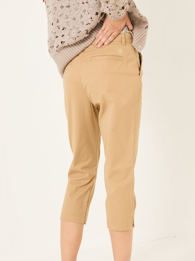 Fat Face Farnham Stone Cropped Chino Trousers