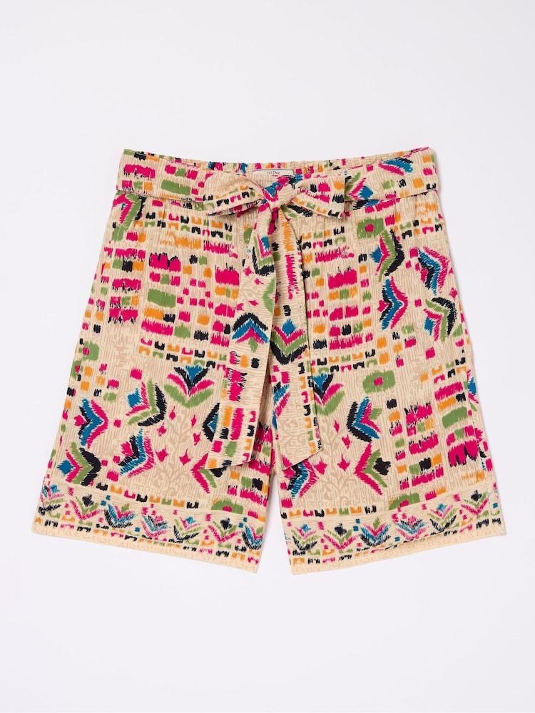 fat face Faye Natural Trail Marks Shorts