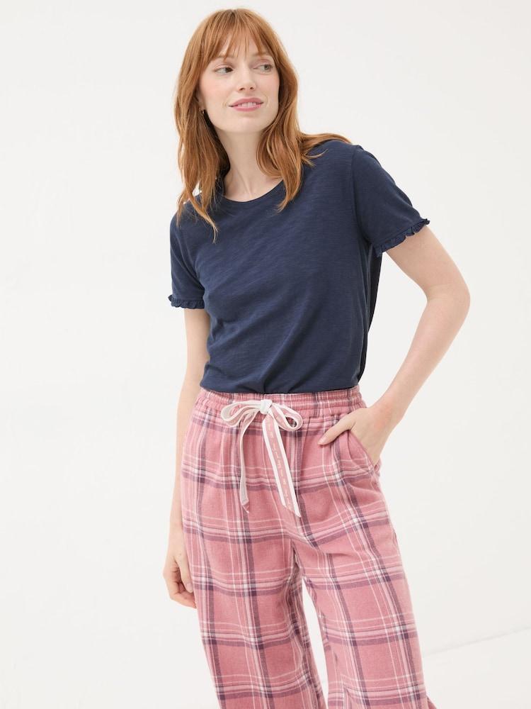 Fat Face Felicity Navy Felicity Pyjama Top