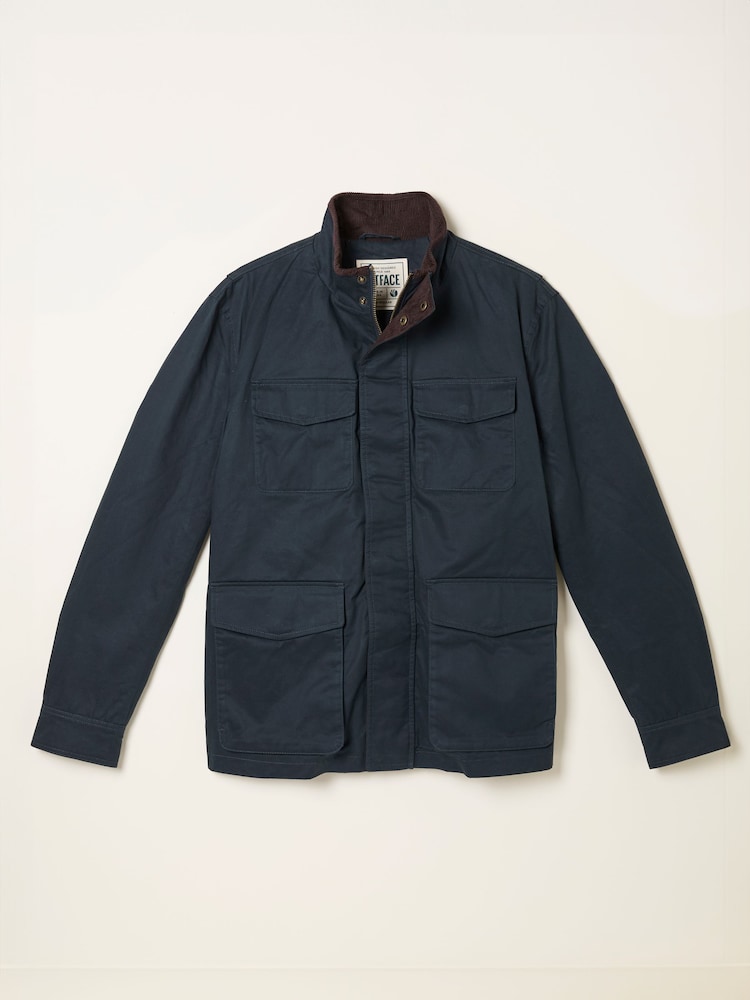 fat face Filby Navy Four Pocket Jacket