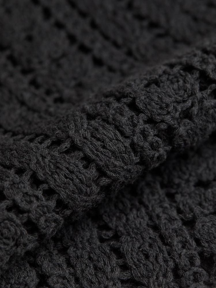 fat face Florence Black Knitted Tank