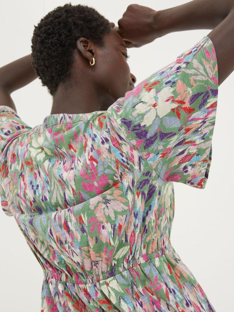 Fat Face Frankie Multi Expressive Floral Top