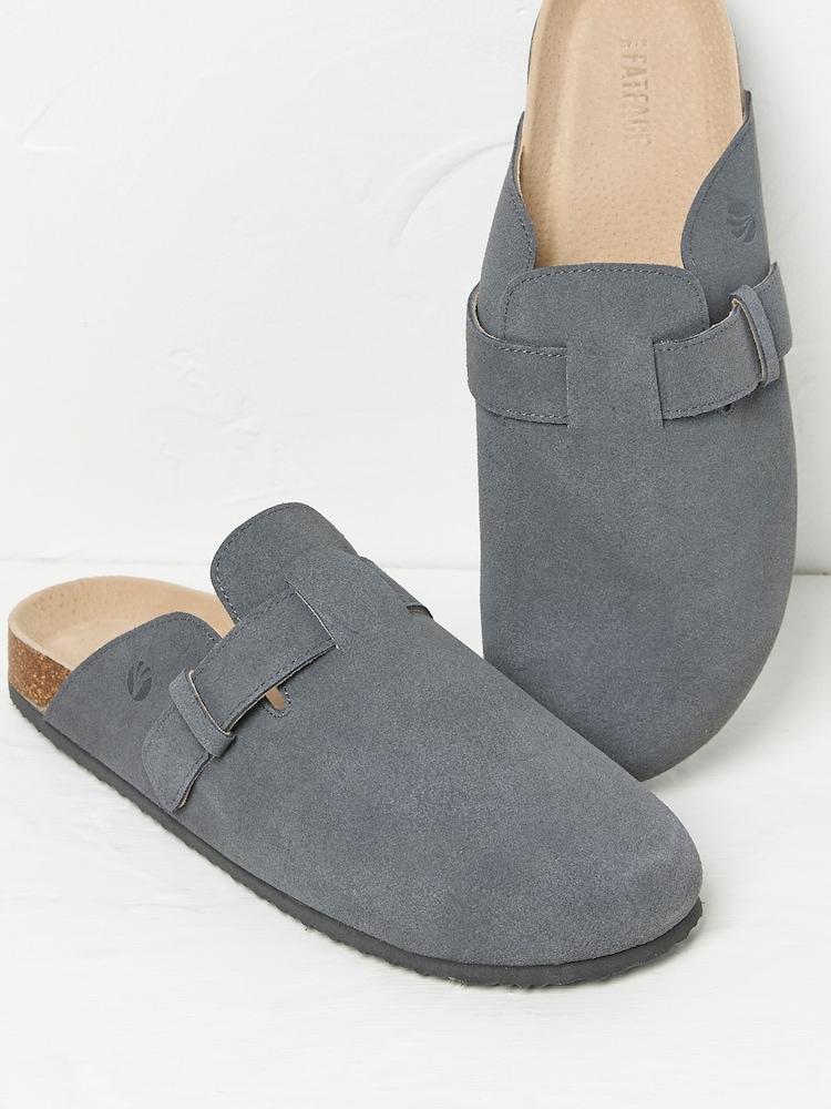 fat face George Charcoal Grey House Shoe