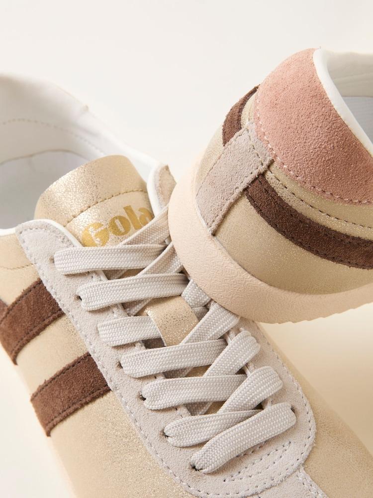 Fat Face Gold Gola Bullet Blaze Trainers