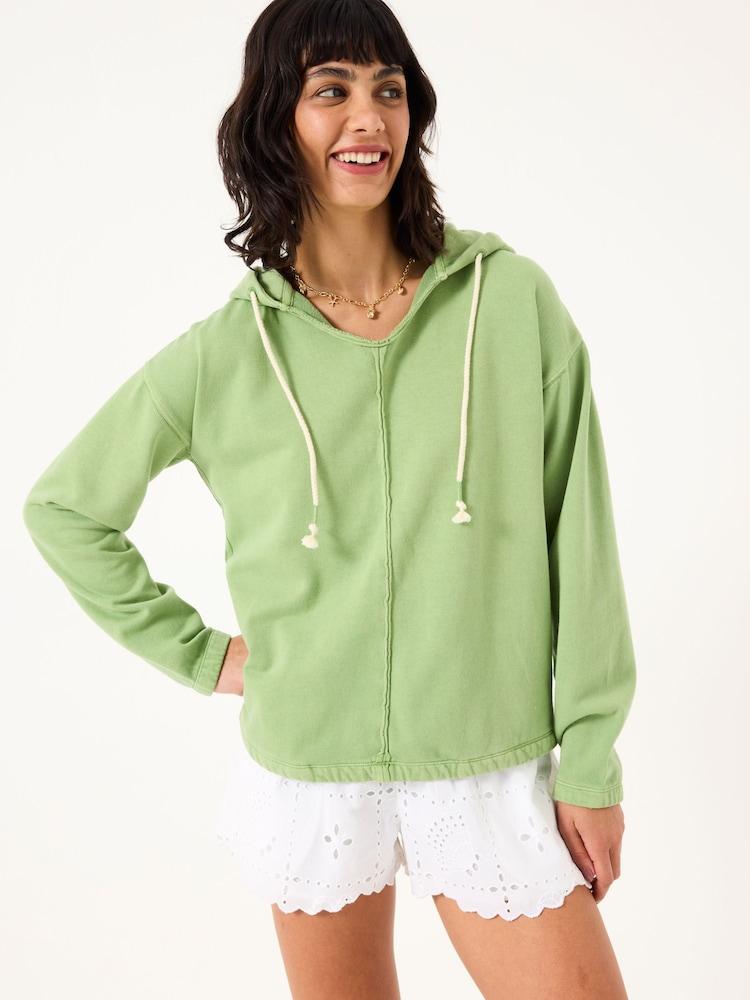Fat Face Green Beach Overhead Hoody