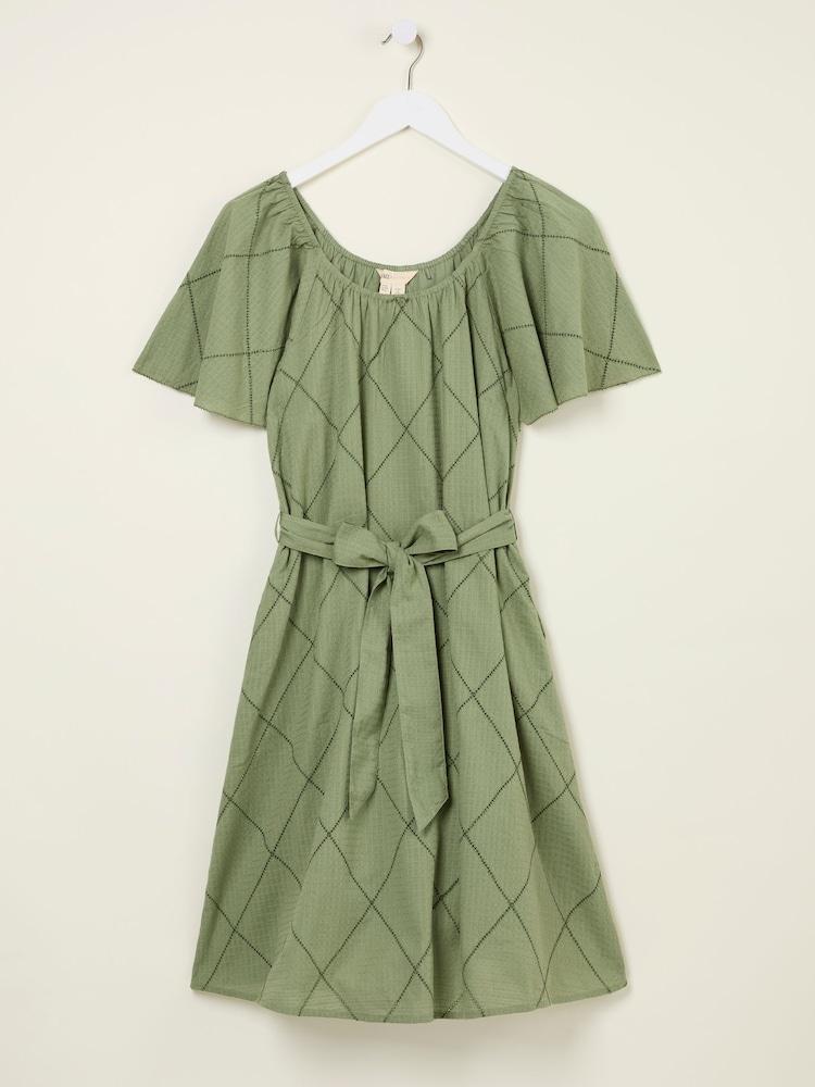 fat face Green Beeble Benny Dress