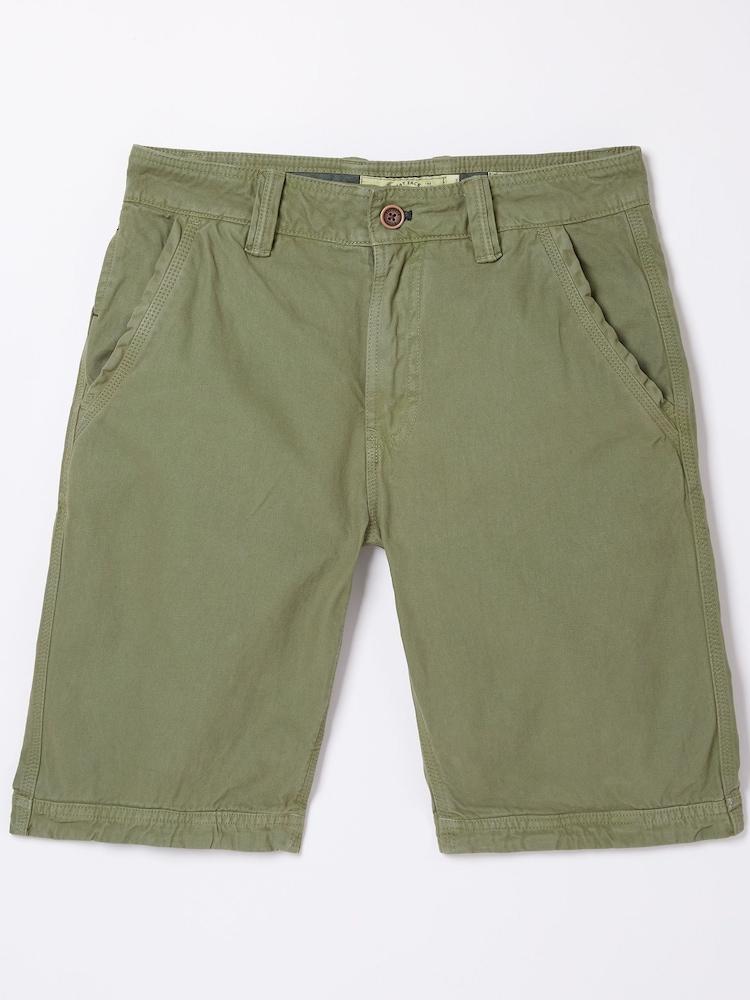 fat face Green Cove Flat Front Shorts
