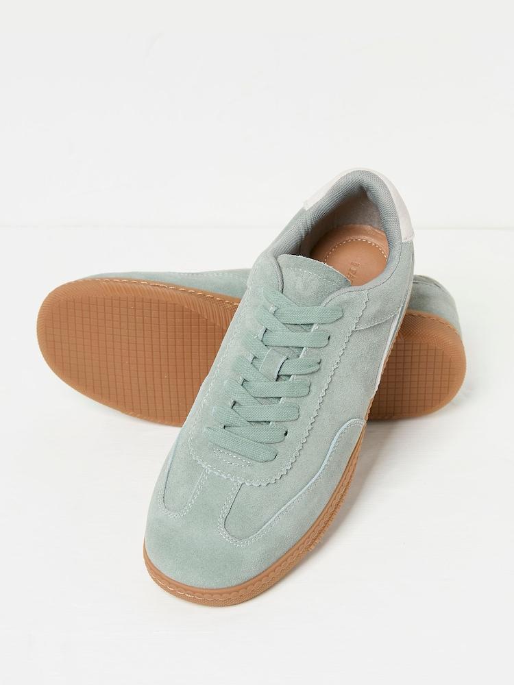 fat face Green Fia Retro Trainer