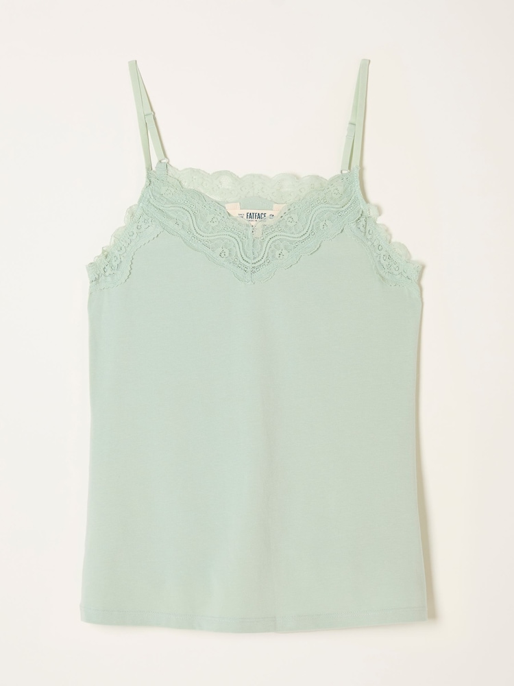 fat face Green Haze Lace Vest
