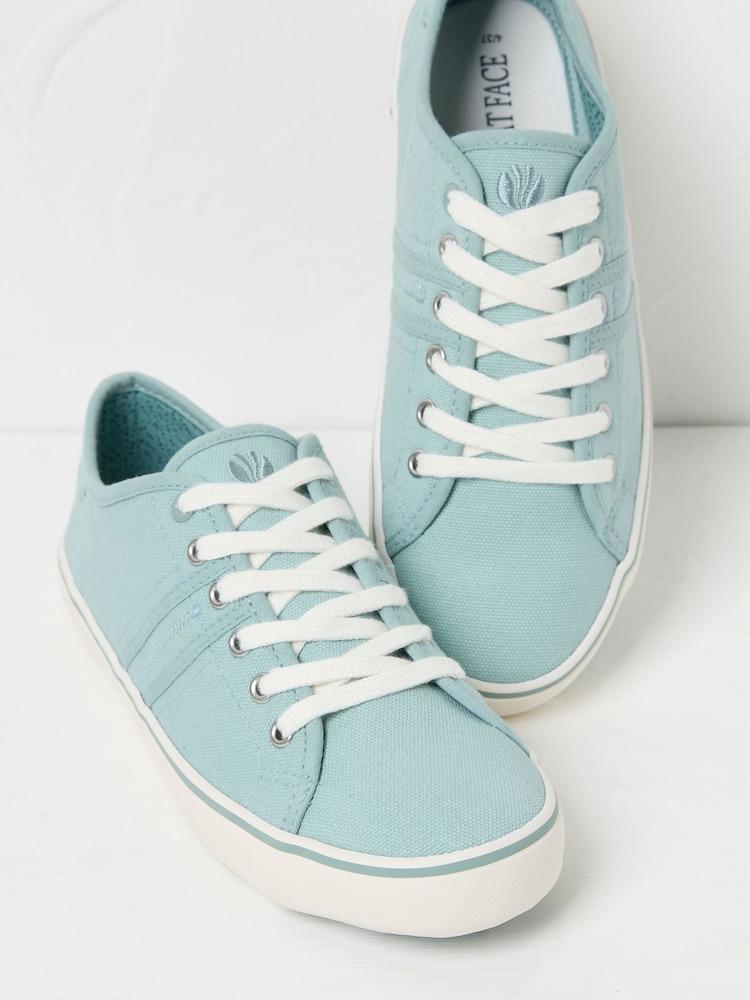 Fat Face Green Haze Lola Canvas Trainers