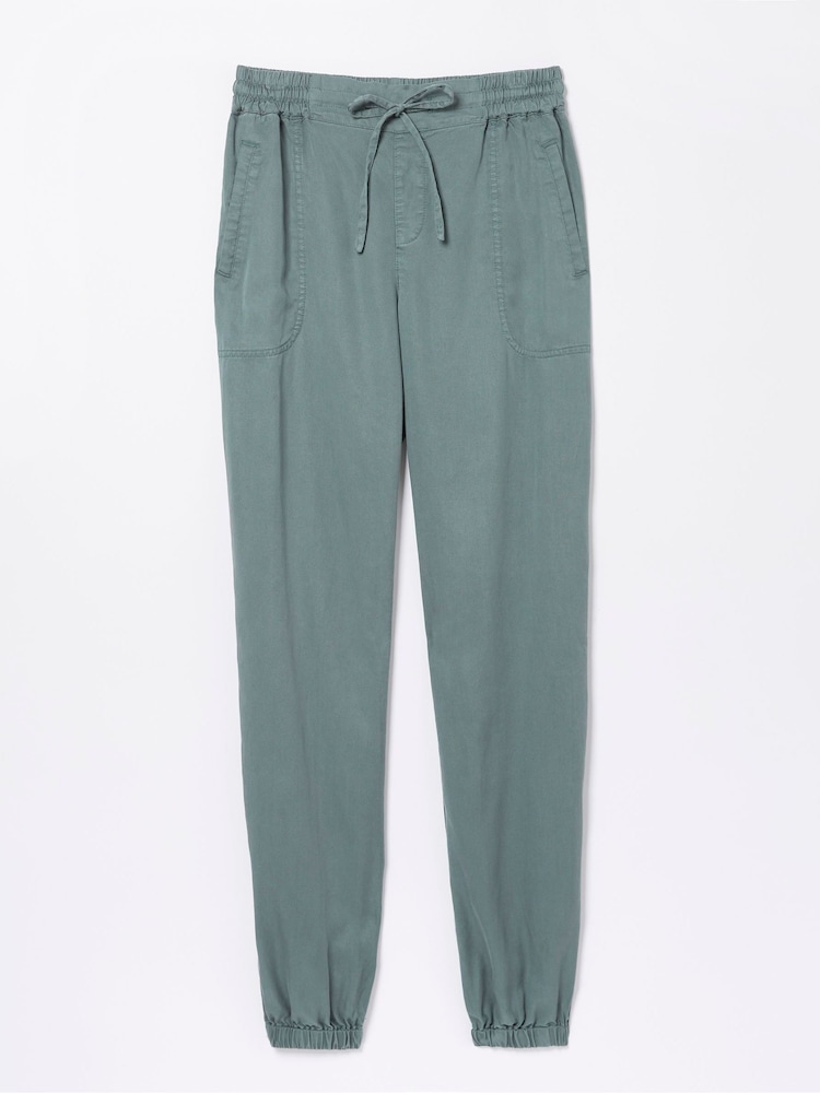 fat face Green Lyme Plain Joggers