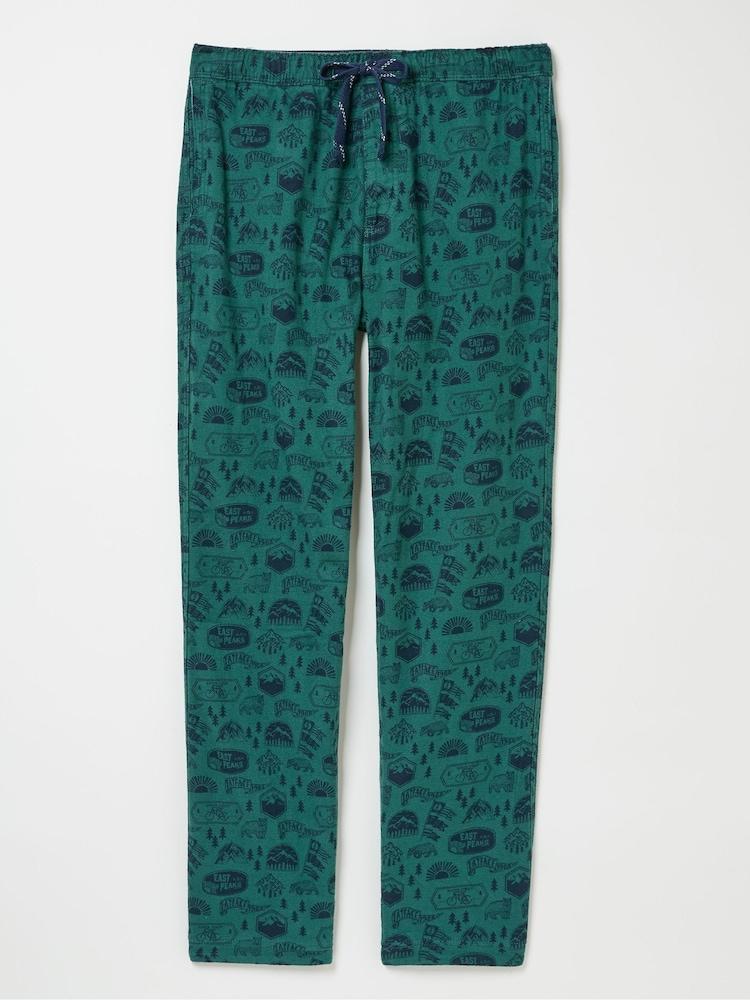 fat face Green Outdoors Pyjama Bottoms