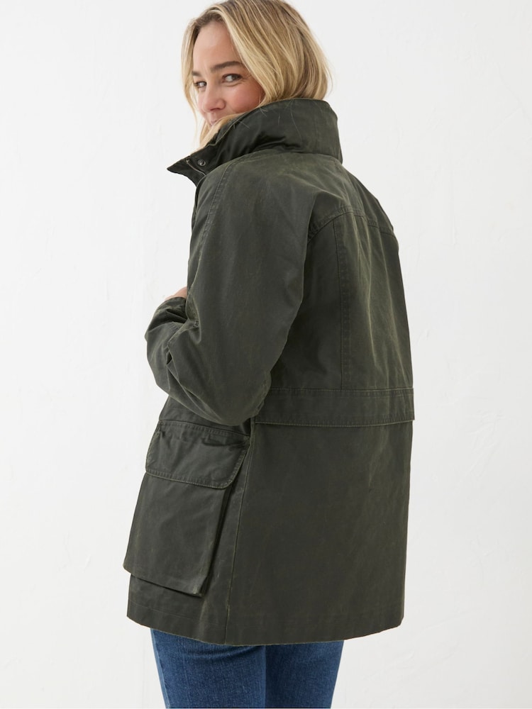 Fat Face Green Suffolk Heritage Coat