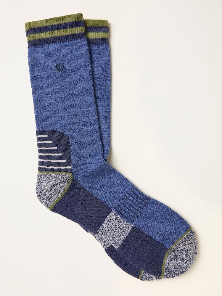 Fat Face Green Technical Hiking Socks