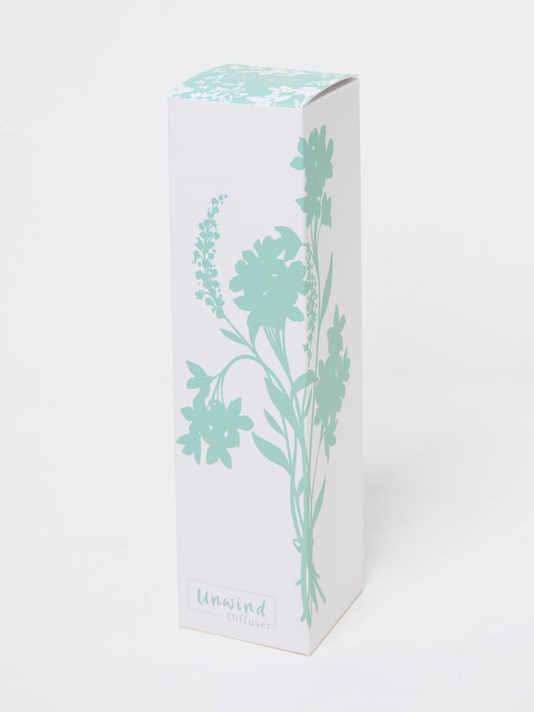 Fat Face Green Unwind Scented Reed Diffuser
