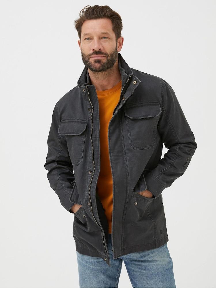 Fat Face Grey 4 Pocket Jacket