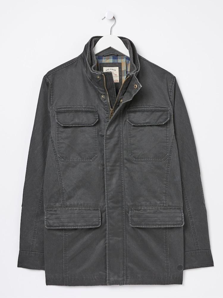 fat face Grey 4 Pocket Jacket